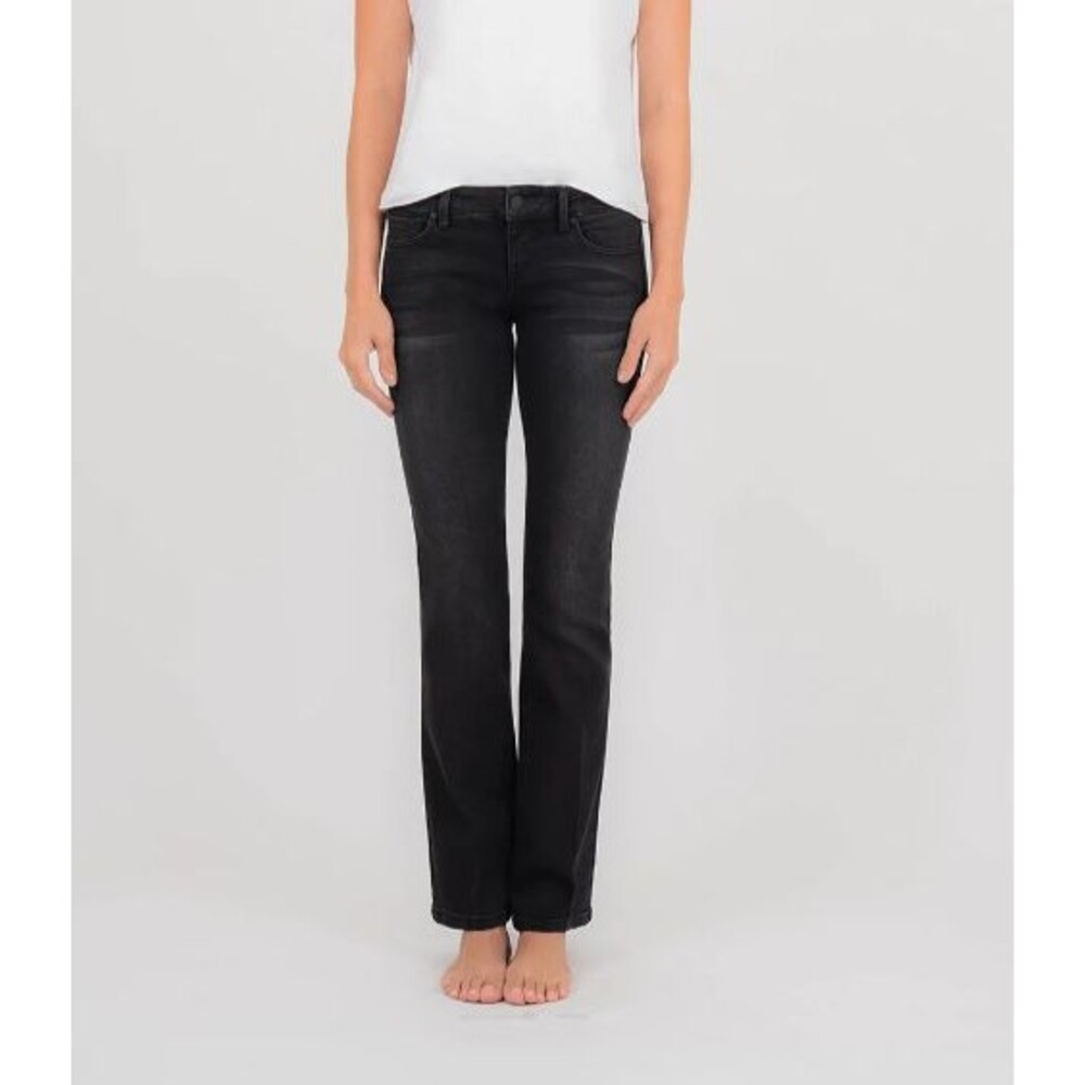 Level 99 Chloe Bootcut Jeans Flare Black Stretch Comfort Cotton Women's Size 27